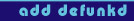 add defunkd as a favourite seller