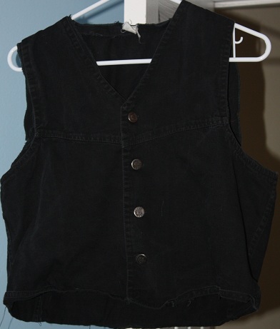 White Cat Denim Harley Vest