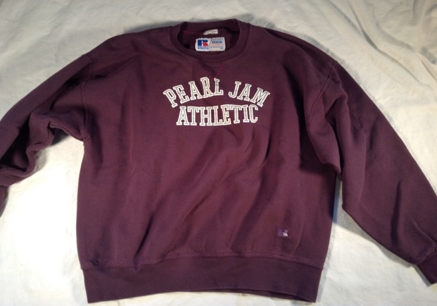 Pearl Jam Atheltic Sweatshirt?