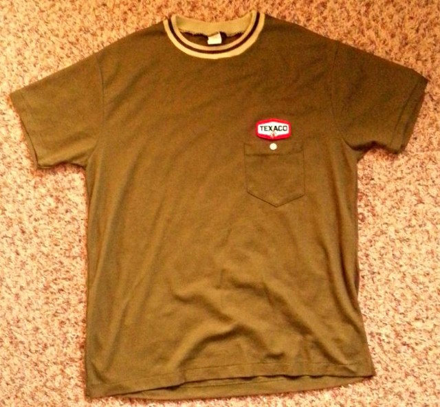 Texaco Oil, Nike Air Gray Tag, Stedman Super50 T shirt