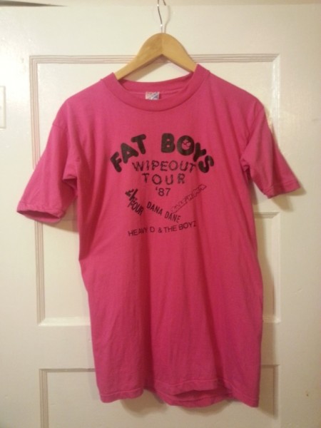 Big Boys/Salt n Peppa/4byFour/Heavy D/Dana Dane 1987 Shirt