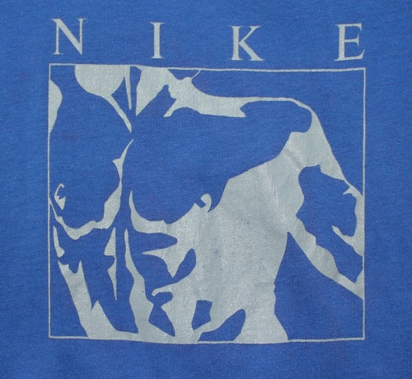 Nike blue tag torso graphic vintage t-shirt