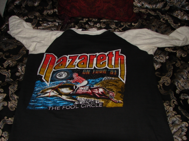 NAZARETH FOOL CIRCLE TOUR 81', NEW ADDITION!