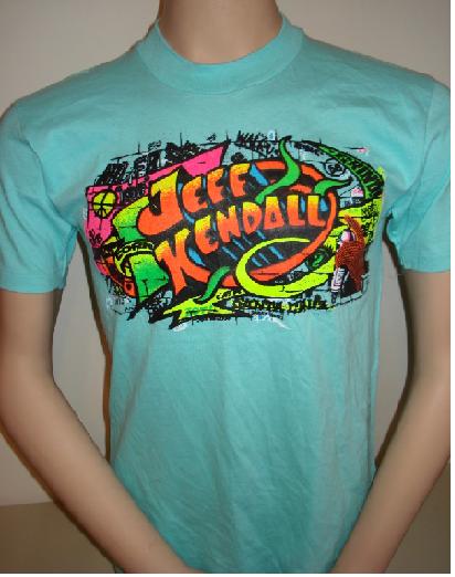 OG deadstock Jeff Kendall Santa Cruz Skateboards shirt