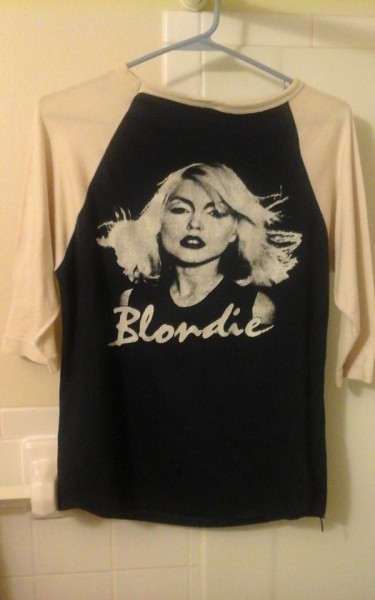 Blondie baseball style tee