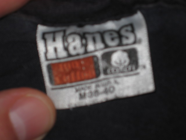 Hanes tag