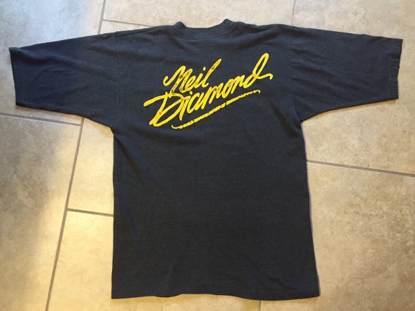 Neil Diamond on Tour Tee, Spring Ford