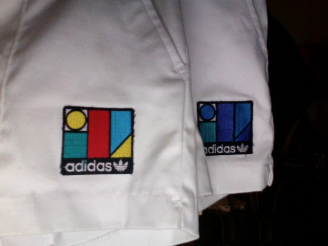 80's Adidas tennis shorts