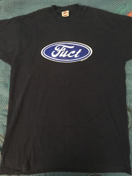 Vintage 90's Fuct Ford Logo t-shirt