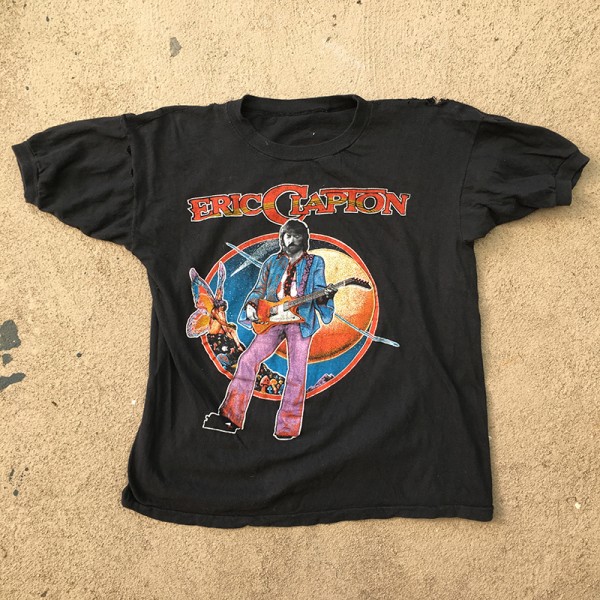 Eric Clapton 1979 Tour shirt