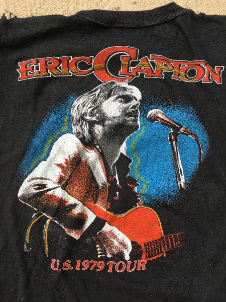 Eric Clapton 1979 Tour shirt