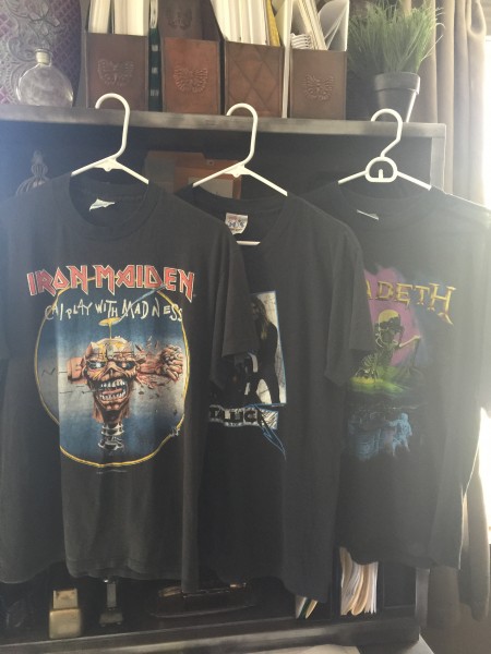 Iron Maiden, Metallica, Megadeath