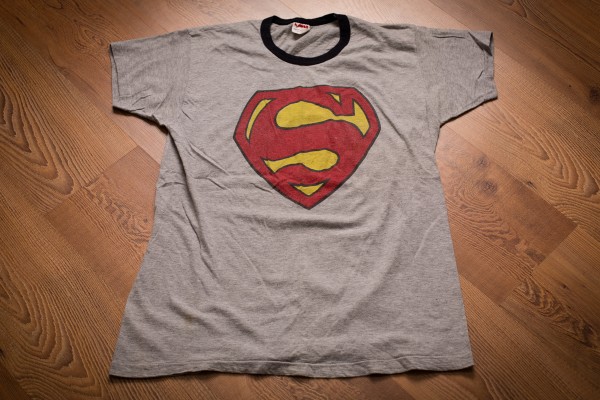 Superman Logo Tee by Varsity House Inc.