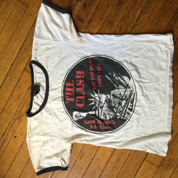 The Clash 1979 tour shirt