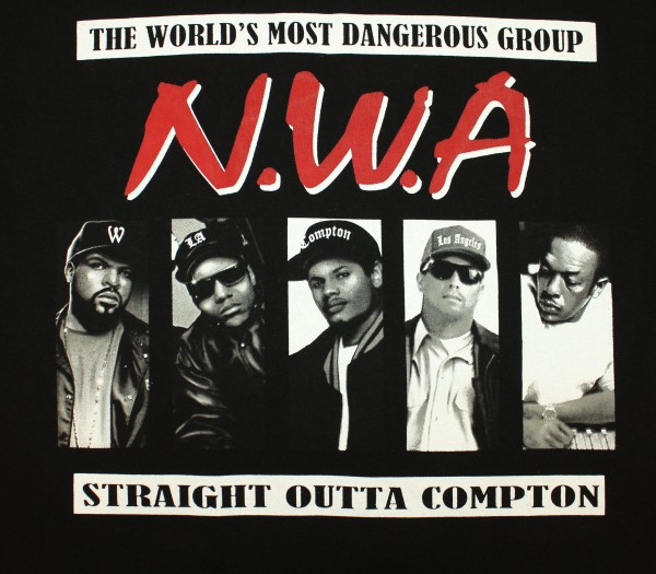 NWA Straight Outta Compton t-shirt