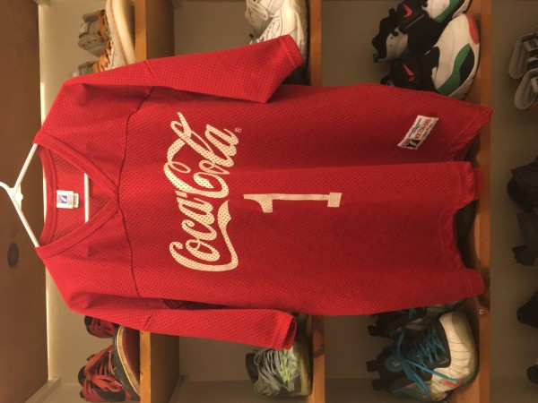 1990s late 80s Logo 7 Coca Cola Jersey