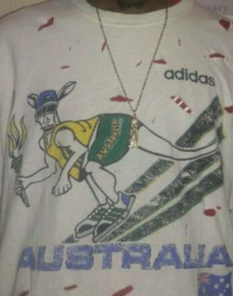 Adidas Australia Olympics Tee. Help Date !