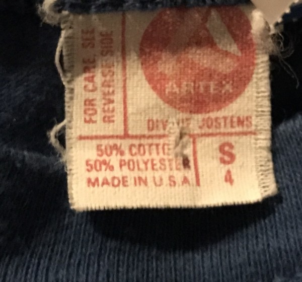 Red artex label?