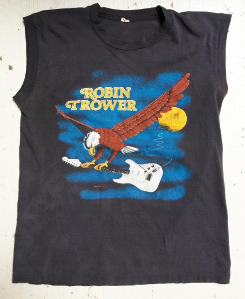 Robin Trower 1985 Beyond the Mist tour tee