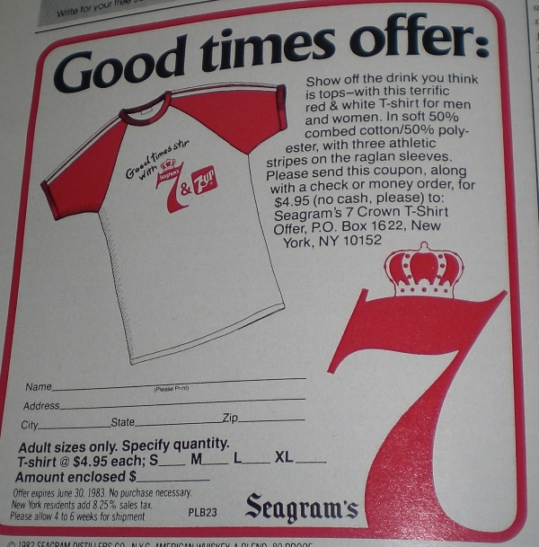 Vintage T Shirt Magazine Ads