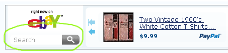 eBay Search Bar