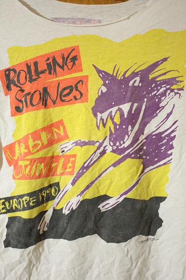 Rolling Stones Urban Jungle European Tour Tee