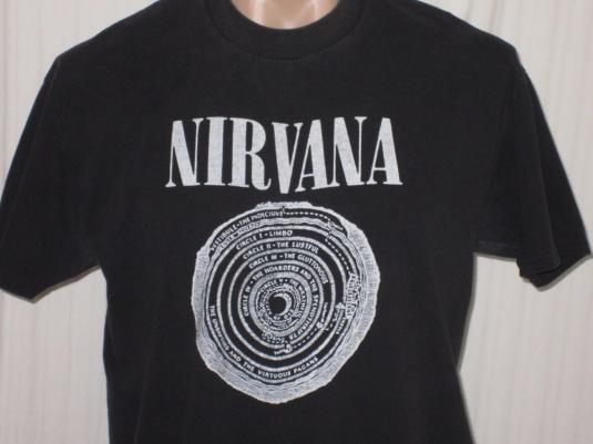 NIRVANA Dante's Hell Stedman Grunge Rock Fudge Vintage 1989