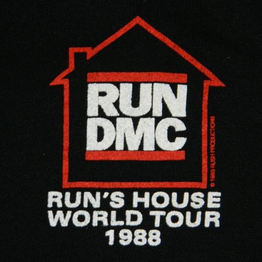 Vintage RUN DMC 1988 RUN'S HOUSE TOUR SWEATSHIRT tshirt