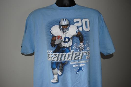 barry sanders shirt