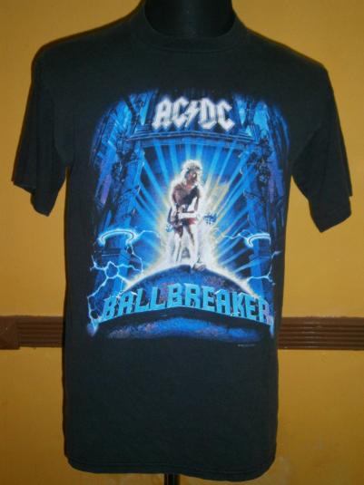 Vintage T Shirt Acdc Ballbreaker World Tour 1996