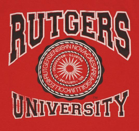 Rutgers Vintage 4