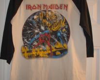 Iron Maiden 1982 Baseball  