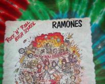 RAMONES 80s TOUR CONCERT ROCK N ROLL HIGH SCHOOL TIE DYE