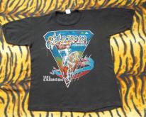 SAXON 1980s 1984 CRUSADER PROMO TOUR METAL 