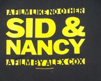  SID & NANCY 1986 MOVIE PROMO SEX PISTOLS 