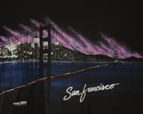  Early 90's San Francisco Golden Gate Bridge  