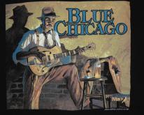  Blue Chicago John Carroll Doyle Painting 90s 