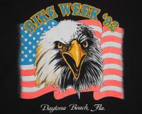  Bike Week '92 Eagle American Flag 