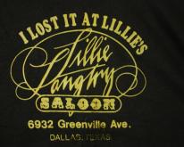  Lillie Langtry Saloon  Dallas Texas 70's/80's