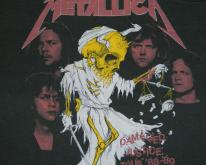  METALLICA 88-89 DAMAGED JUSTICE TOUR  concert