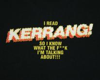  KERRANG! HEAVY METAL MAGAZING  iron maiden 