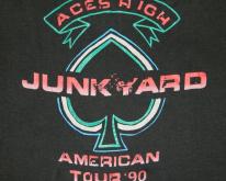  JUNKYARD ACES HIGH 1990 TOUR  concert
