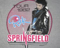  RICK SPRINGFIELD 1982 TOUR  concert 80s
