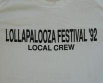  LOLLAPALOOZA LOCAL CREW 1992 TOUR  PEARL JAM