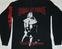  VESTAL MASTURBATION CRADLE OF FILTH L/S  90s