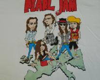  PEARL JAM 1992 WORLD JAM TOUR  XL grunge