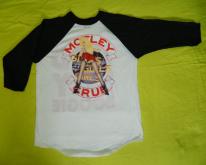  DEAD STOCK XL MOTLEY CRUE 1987 TOUR JERSEY 