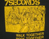  1984 7 SECONDS WALK TOGETHER ROCK TOGETHER  