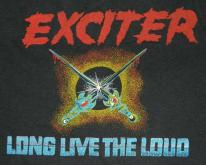  EXCITER 1985 WORLD TOUR  XL 80s speed metal