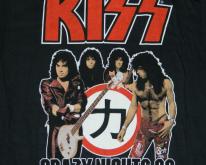 KISS 1988 CRAZY NIGHTS TOUR  Dead Stock 80s 